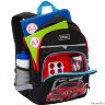 Рюкзак школьный Grizzly RB-157-2 черный - красный