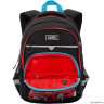 Рюкзак школьный Grizzly RB-157-2 черный - красный