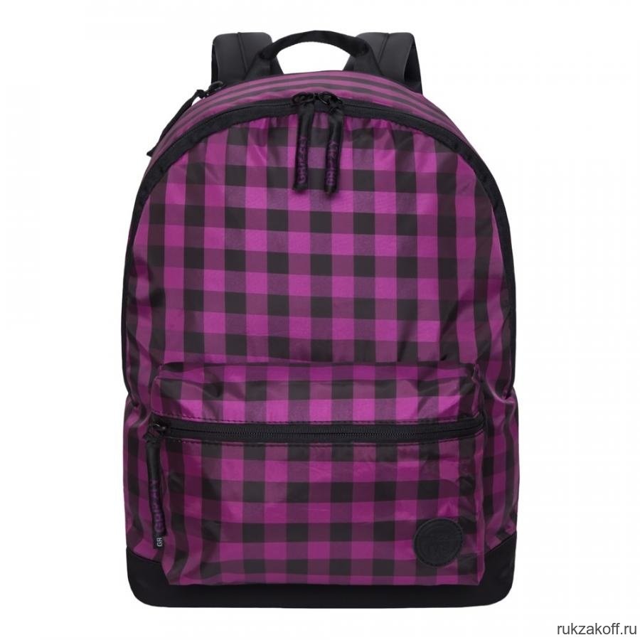 Рюкзак Grizzly RX-022-2 Чёрный/Фиолетовый