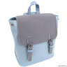 Рюкзак с  ремешками (голубой)