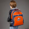 Рюкзак школьный Grizzly RB-157-3 черный - синий