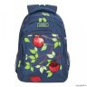 Рюкзак школьный Grizzly RG-062-1/1 (/1 темно-синий)