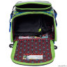 Рюкзак школьный с мешком Grizzly RA-972-2 черный - синий