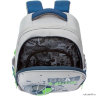 Рюкзак школьный Grizzly RAz-087-1/1 серый - темно-синий