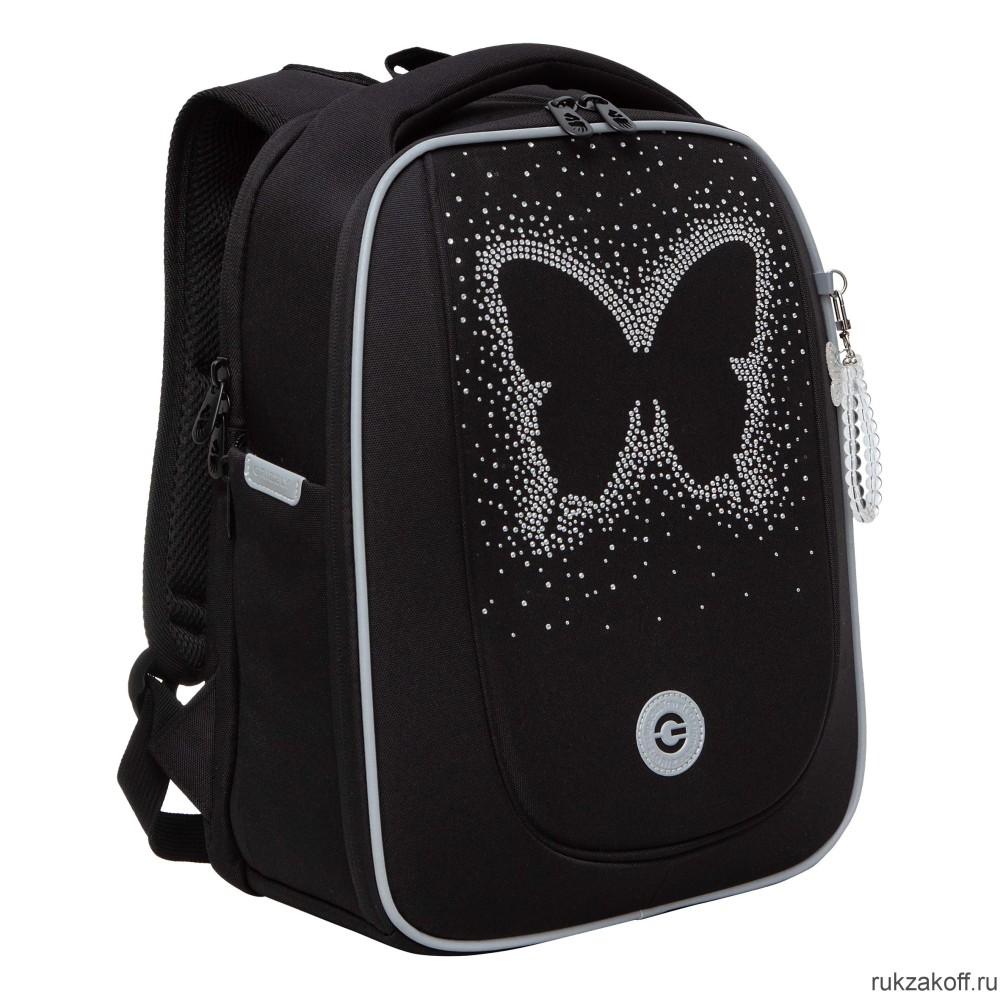 Рюкзак школьный GRIZZLY RAf-392-5 черный