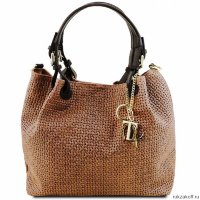 Женская сумка Tuscany Leather TL KEYLUCK Cinnamon