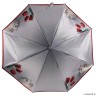 UFLS0008-4 Зонт женский облегченный,  автомат, 3 сложения, сатин красный
