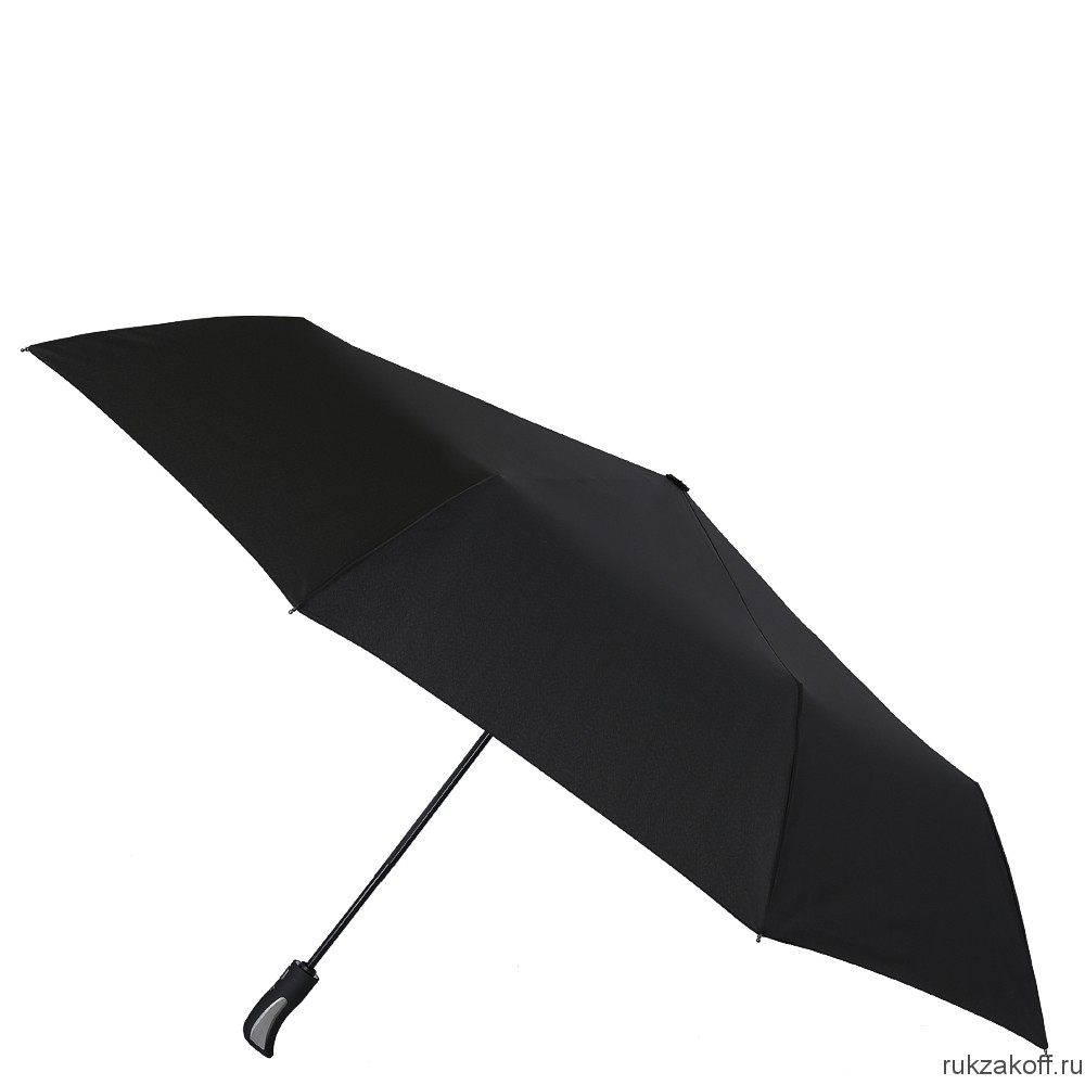 Мужской зонт Fabretti M-1807 автомат, 3 сложения черный