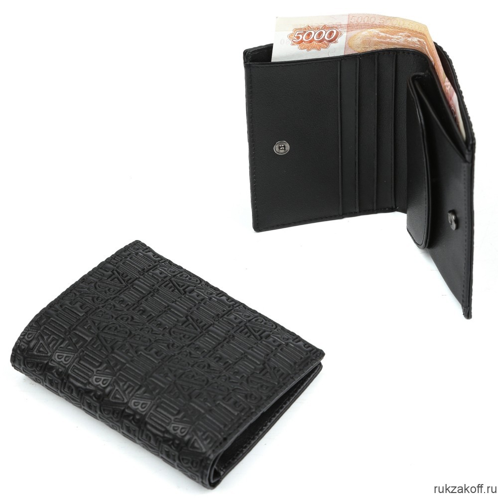 Женский кошелёк Fabretti Q42333PrN-2 чёрный