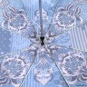 L-20162-9 Зонт жен. Fabretti, облегченный суперавтомат, 3 сложения,эпонж голубой
