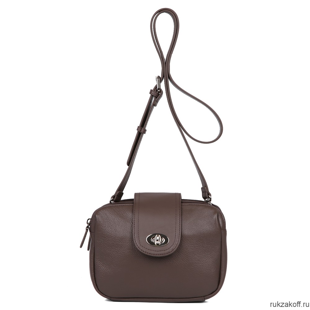 Женская сумка Palio 11077-12 серо-коричневый
