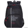 Рюкзак Grizzly RU-030-3 Чёрный/Красный