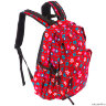 Женский рюкзак Polar красного цвета с цветочным принтом