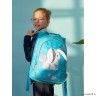 Рюкзак школьный Grizzly RG-169-1 голубой