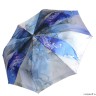 UFS0041-8 Зонт жен. Fabretti, автомат, 3 сложения, сатин синий