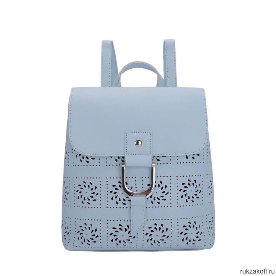Рюкзак с сумочкой OrsOro DS-0084 Голубой