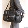 Кожаная мужская сумка Carlo Gattini Fornelli black