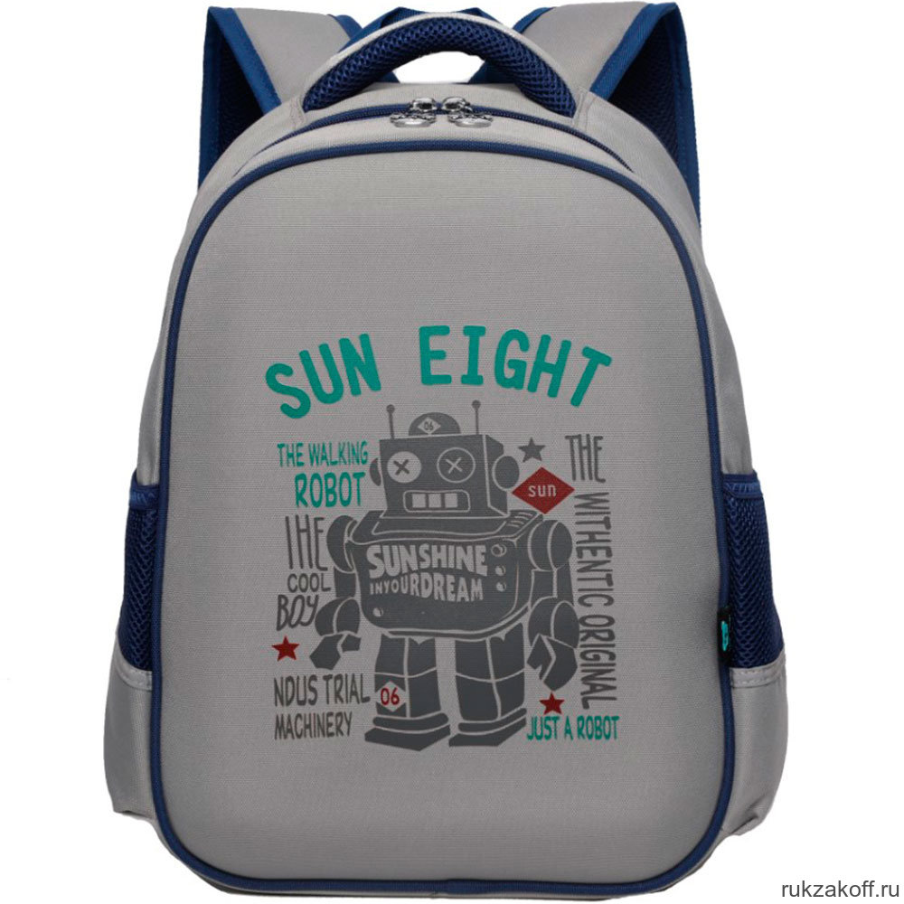 Школьный рюкзак Sun eight SE-2690 Светло-серый