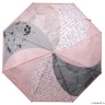 L-20277-5 Зонт жен. Fabretti, облегченный автомат, 3 сложения, эпонж розовый