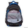 Рюкзак школьный Grizzly RB-152-3 черный - синий