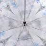 UFLR0013-9 Зонт женский, облегченный автомат,3 сложения, эпонж голубой