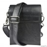 Кожаная мужская сумка Feruda black (арт. 5050-01)