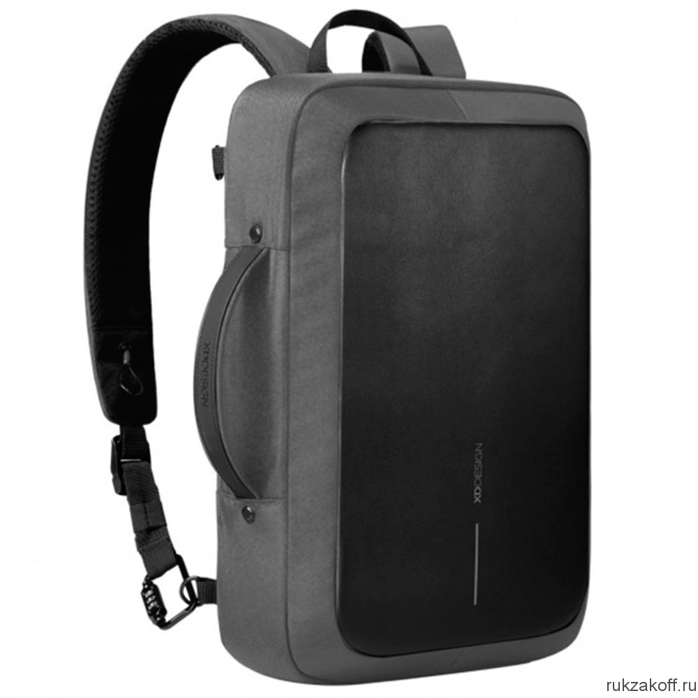 Рюкзак для ноутбука до 16" XD Design Bobby Bizz 2.0 серый