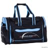 Дорожная сумка Pola 6068с Черный (голубые вставки)
