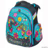 Школьный рюкзак-ранец Hummingbird серо-голубого цвета с ярким принтом