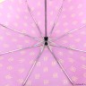 UFLR0016-5 Зонт женский, облегченный автомат,3 сложения, эпонж розовый