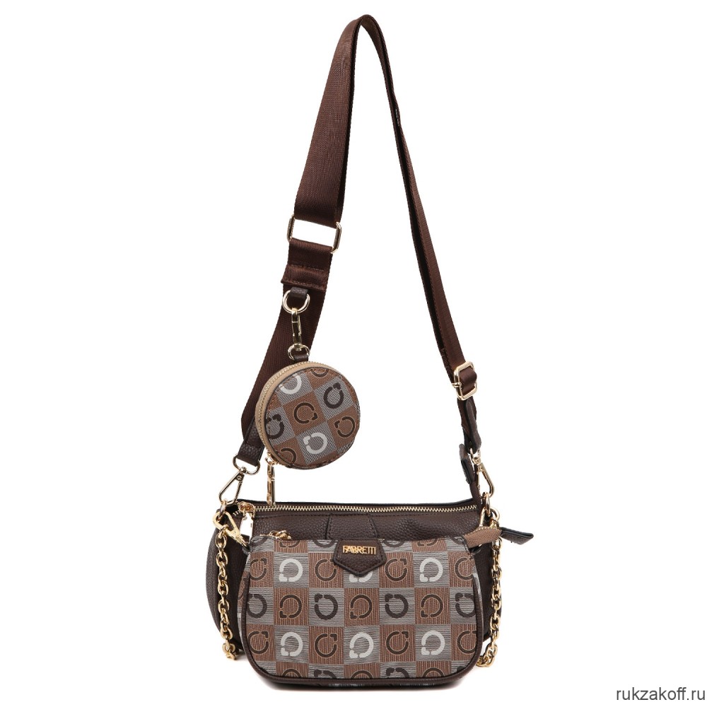 Женская сумка FABRETT FR44857E-12 коричневый