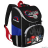 Рюкзак школьный с мешком Grizzly RAm-185-6 черный - синий