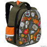 Рюкзак школьный Grizzly RAz-087-7 Хаки