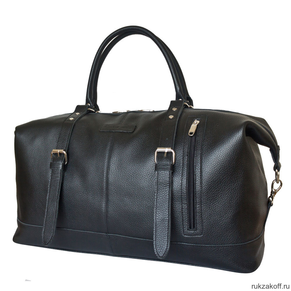 Кожаная дорожная сумка Carlo Gattini Campora black