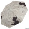 UFW0002-3 Зонт жен. Fabretti, автомат, 3 сложения, эпонж серый