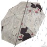 Женский зонт Fabretti UFW0002-3 автомат, 3 сложения, эпонж серый