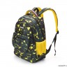 Рюкзак TORBER CLASS X 15,6'' чёрно-жёлтый с орнаментом