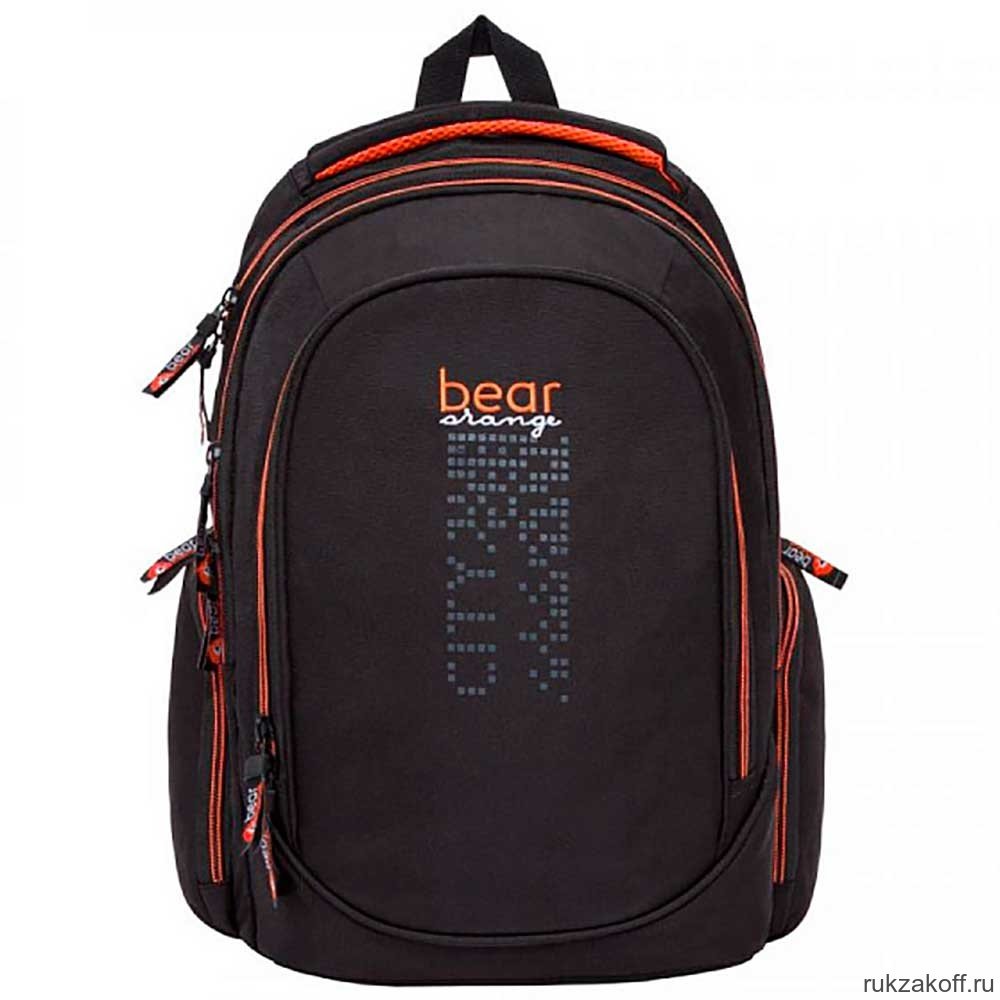 Рюкзак Orange Bear V-66 Черный/оранжевый