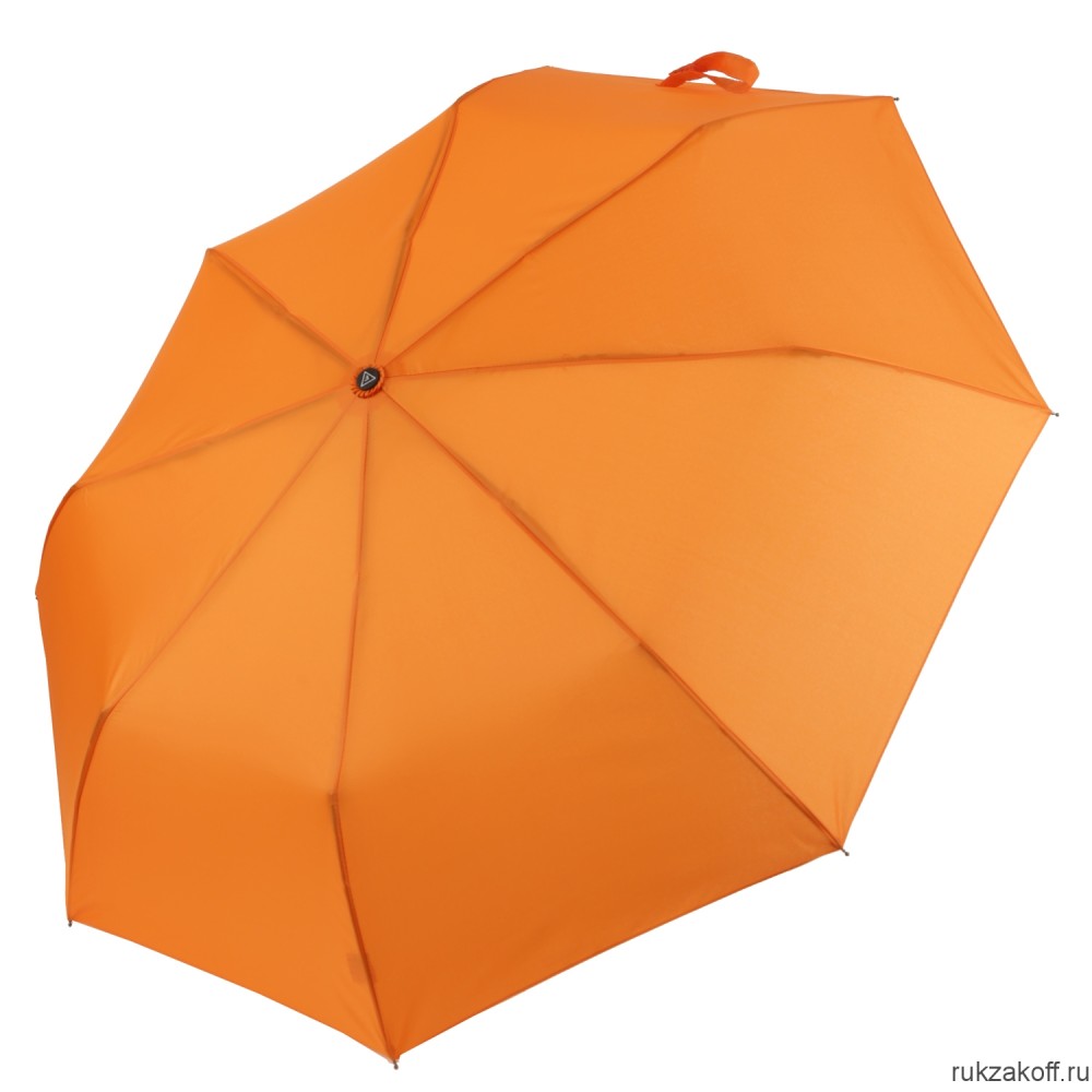 Женский зонт Fabretti UFN0001-6 автомат, 3 сложения, эпонж оранжевый