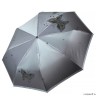 S-20230-3 Зонт жен. Fabretti, автомат, 3 сложения, сатин серый