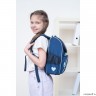 Рюкзак школьный с мешком GRIZZLY RAm-284-1 синий