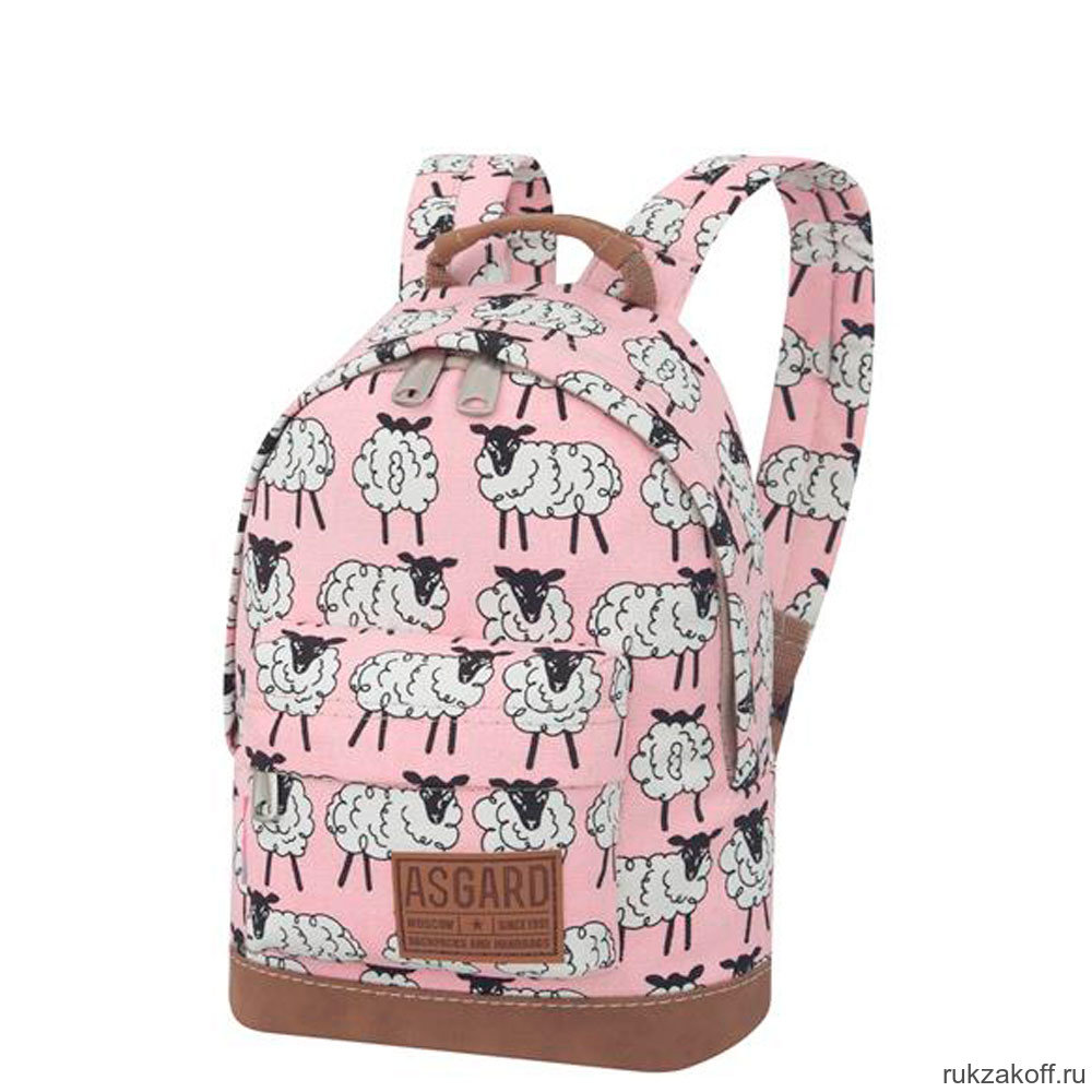 Детский рюкзак Asgard Р-5414 Овечки розовый