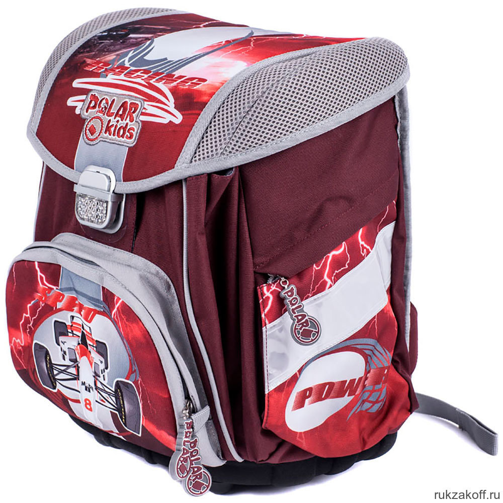 Школьный рюкзак Polar Д1304 Бордовый