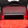 Рюкзак школьный GRIZZLY RB-350-1/1 (/1 черный - красный)