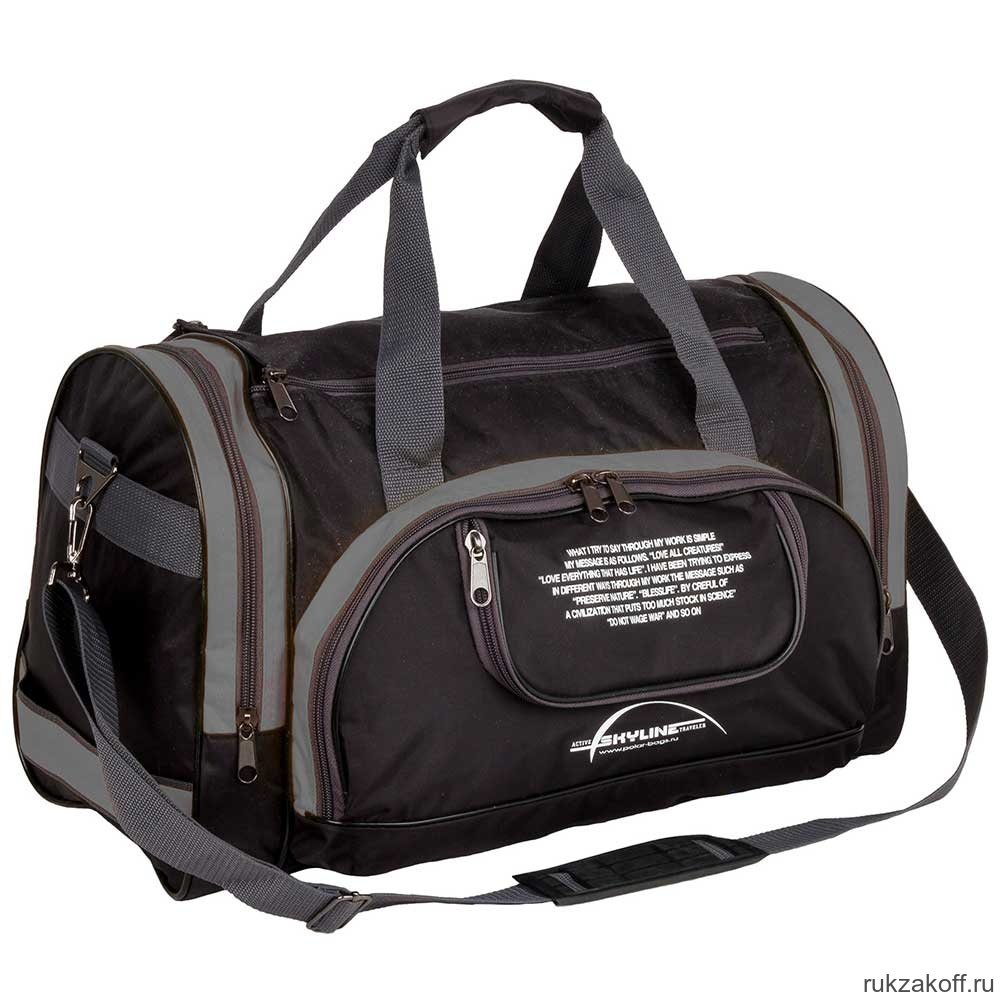 Спортивная сумка Polar П02с-6 (серый)