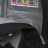 Рюкзак школьный GRIZZLY RB-355-1 черный - серый
