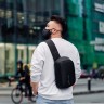 Однолямочный рюкзак для планшета до 9,7 дюймов XD Design Bobby Sling черный
