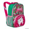 рюкзак детский Grizzly RK-076-1/1 (/1 ярко-розовый - зеленый)