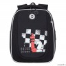 Рюкзак школьный GRIZZLY RAf-393-10/2 (/2 черный - красный)