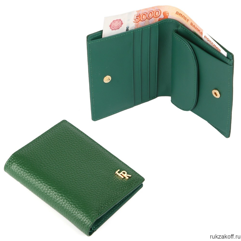 Женский кошелёк Fabretti Q42333D-11 зелёный